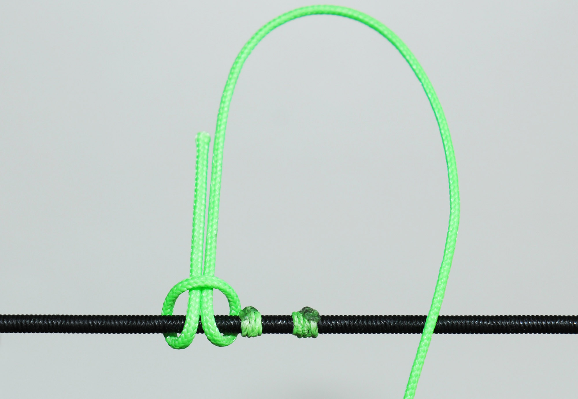 Boucle de Corde d'arc en Nylon, Corde d'arc Composé pour Le Tir à l'arc  Safe Release D Loop Bow String Noir Rouge (Noir)